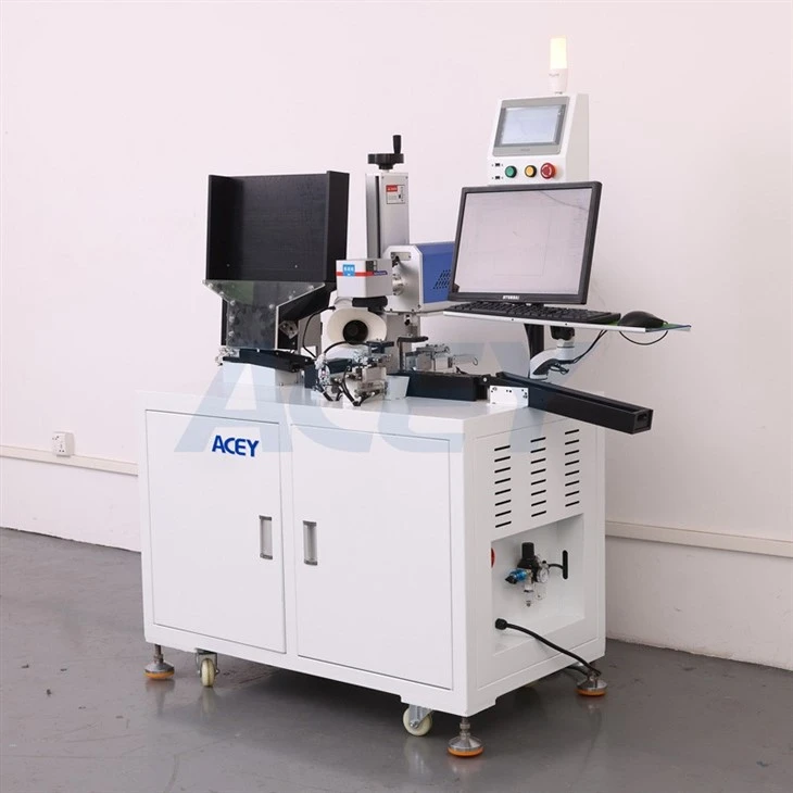 Cylindrical battery pvc film stripping machine