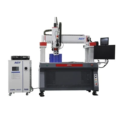 Máquina automática de solda a laser
