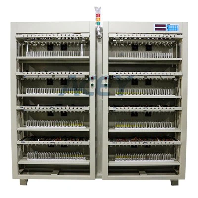 Testador de carga e descarga de bateria prismática